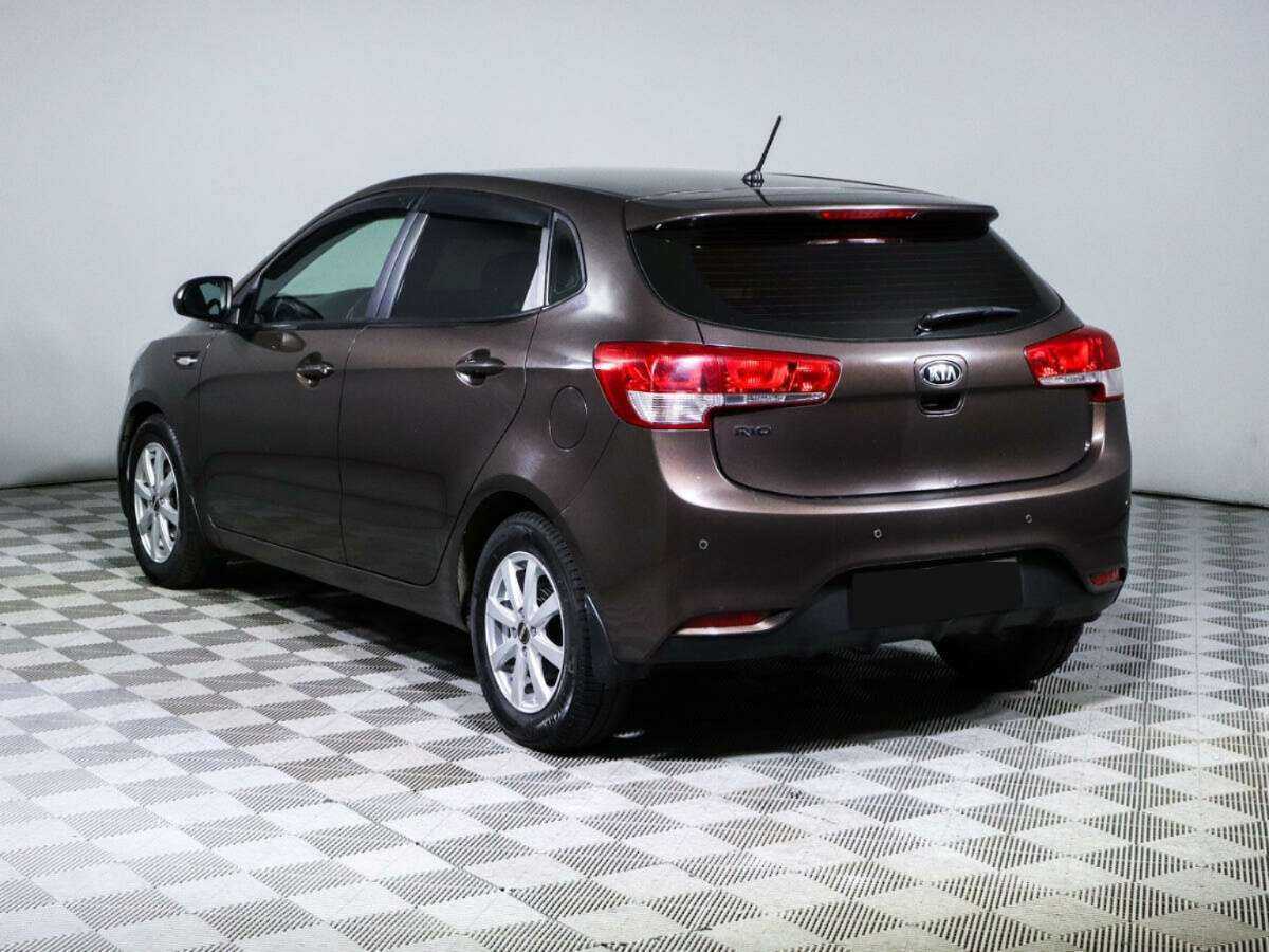 Kia Rio, 2016 Фото №6