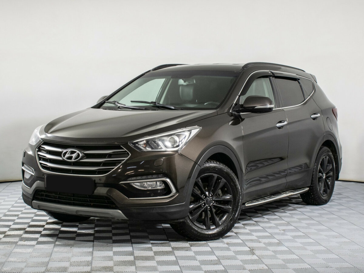 Hyundai Santa Fe III Рестайлинг, 2017 Фото №1