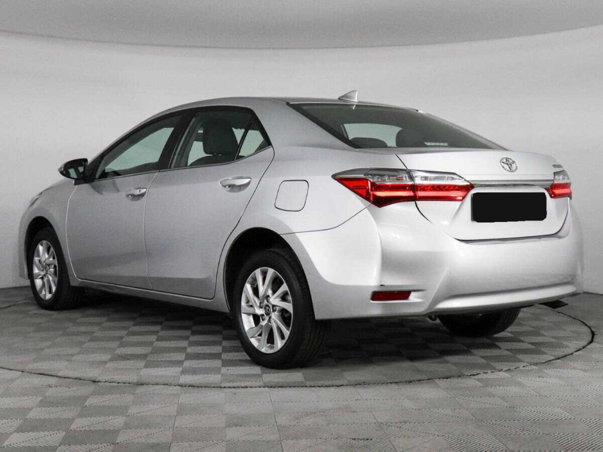 Toyota Corolla, 2017 Фото №7