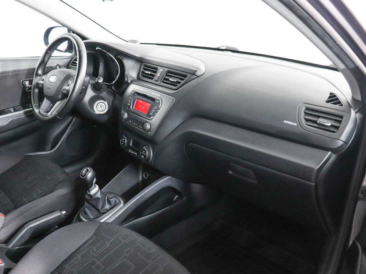 Kia Rio 5-speed, 2012 Фото №10