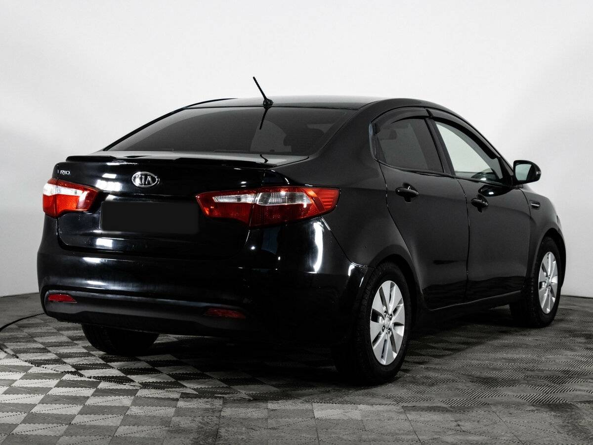 Kia Rio 5-speed, 2012 Фото №4